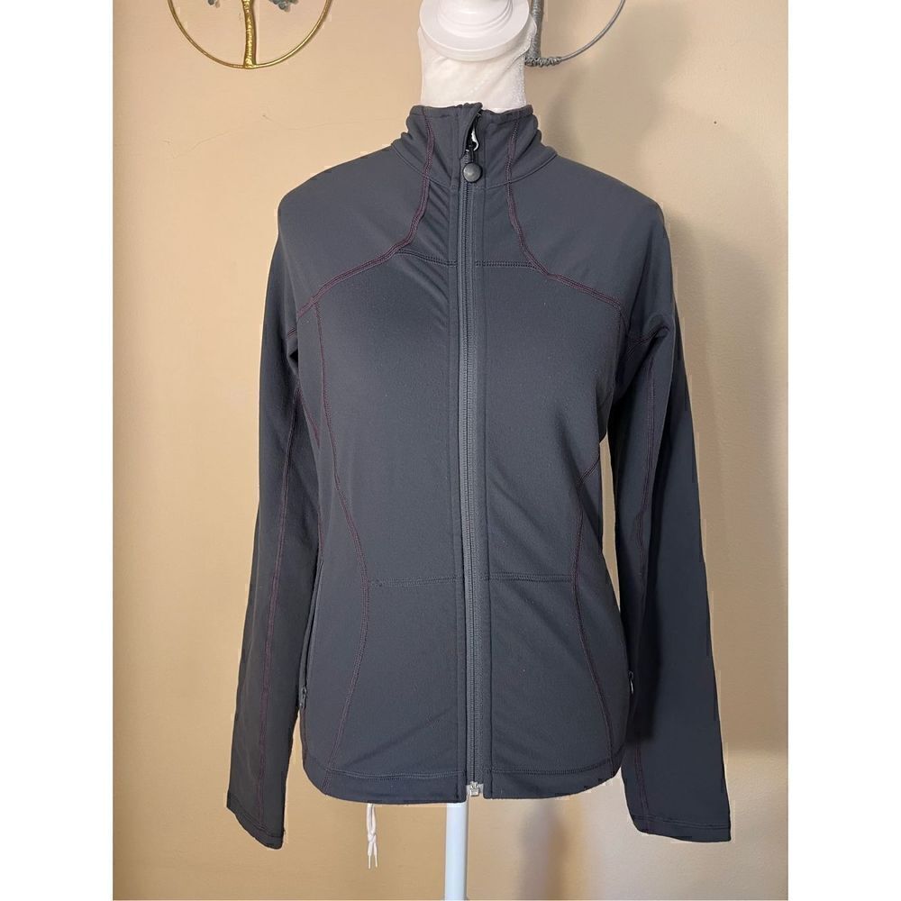 Lululemon Charcoal Gray and Pink Shape Jacket Size 6